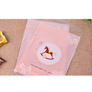 100pcs Self Adhesive Cellophane Cookie Birthday Cooky Candy Xmas Gift Bag