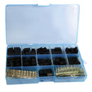 620 Pieces Wire Jumper Pin Header Connector Housing Kit M/F Crimp Pins Electrical New