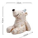 Home Garden Decorative Miniature Durable Cute Bear Garden Figurine Fairy Dollhouse Bonsai Landscape Deco