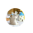 Home Garden Decorative Miniature Hedgehog Garden Figurine Fairy Dollhouse Bonsai Landscape Decor DIY