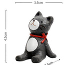 Home Garden Decorative Cat Miniature Garden Figurine Fairy Dollhouse Bonsai Landscape Deco DIY