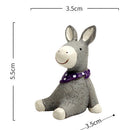 Home Garden Decorative Miniature Donkey Garden Figurine Fairy Dollhouse Bonsai Landscape Decor DIY