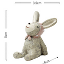 Home Garden Decorative Rabbit Miniature Garden Figurine Fairy Dollhouse Bonsai Landscape Decor