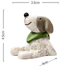 Home Garden Decorative Dog Miniature Garden Figurine Fairy Dollhouse Bonsai Landscape Decor DIY