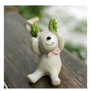 Decorative Gardening Decor Miniature Rabbits Resin Micro Landscape 3 pieces