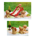 Set of 3PCS Micro Landscape Decorations Mini Resin Animal Garden DIY Ornaments Lion