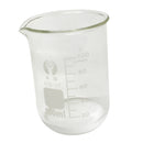 5.3cmx 7cm 100ml Beaker Borosilicate Glass Low Form Graduated Lab Glassware