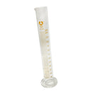 250ml Professional Graduated Glass Measuring Cylinder Chemistry Lab Spout