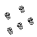 5 Pieces ER11 Milling Spring Collet CNC Mill Latch Machine Chuck Industrial Machining 3mm-7mm