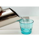 Home Cafe Restaurant Use Easy Clean Water Pitcher Stainless Steel Ice Guard Jar Container Drink Pot 1L Silver