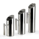 Home Cafe Restaurant Use Easy Clean Water Pitcher Stainless Steel Ice Guard Jar Container Drink Pot 1L Silver