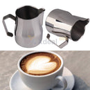Home Kitchen Cafe Bar Party Use Stainless Steel Espresso Coffee Pitcher Craft Latte Milk Mixing Pouring Coffee Jug 350ml Capacity