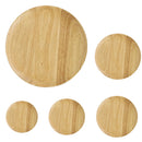 Fashionable Smooth Surface Wooden Oak Plate Food Fruit Snacks Serving Tray Food Dish Snacks Platter Kitchenware Size S
