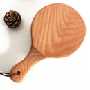 Japanese Style Wooden Bowl w/ Handle Salad Fruit Pickle Dessert Serving Bowl