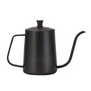 Stovetop Gooseneck Tea Coffee Kettle Stainless Steel Hot Water 600ml Black