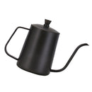 Stovetop Gooseneck Tea Coffee Kettle Stainless Steel Hot Water 600ml Black