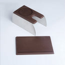 Stainless Steel Espresso Coffee Tamper Holder Stand Tool Accessory Brown