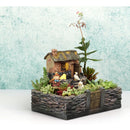 Courtyard Sedum Planter Window Box Trough Pot Succulent Herb Flower Bed DIY