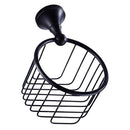 Bath Accessories Oil Rubbed Bronze Finish Toilet Paper Roll Holder Basket Tissue Basket Black