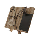 Creative Handmade Wooden Board Flower Vase For Home Living Room Bedroom Kitchen Garden Decor