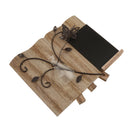 Creative Handmade Wooden Board Flower Vase For Home Living Room Bedroom Kitchen Garden Decor