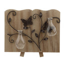 Creative Handmade Wooden Board Flower Vase For Home Living Room Bedroom Kitchen Garden Decor