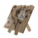 Creative Handmade Wooden Board Flower Vase For Home Living Room Bedroom Kitchen Garden Decor