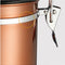 1.5L Capacity Stainless Steel Coffee Tea Canister Jar Box Sugar Storage Pot Seal Can for Home Hotel Office Use Gold