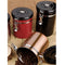 1.5L Capacity Stainless Steel Coffee Tea Canister Jar Box Sugar Storage Pot Seal Can for Home Hotel Office Use Silver