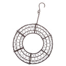 Iron Wire Wreath Frame Succulent Pot Metal Hanging Planter Plant Holder