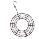 Iron Wire Wreath Frame Succulent Pot Metal Hanging Planter Plant Holder