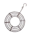 Iron Wire Wreath Frame Succulent Pot Metal Hanging Planter Plant Holder