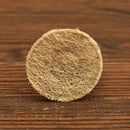 Soft Breathable Non-Toxic Plant Fiber Tea Cup Mat Coffee Cup Pads Round Loofah Teapot Coaster 13cm