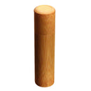 Portable Travel Natural Handmade Bamboo Tea Leaves Storage Holder Container Incense Spice Snacks Holder Canister 12x2.5cm