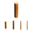 Portable Travel Natural Handmade Bamboo Tea Leaves Storage Holder Container Incense Spice Snacks Holder Canister 12x2.5cm