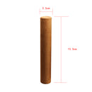 Portable Travel Natural Handmade Bamboo Tea Leaves Storage Holder Container Incense Spice Snacks Holder Canister 15.5x2.5cm