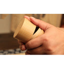 Portable Travel Natural Handmade Bamboo Tea Leaves Storage Holder Container Incense Spice Snacks Holder Canister 19x2.5cm