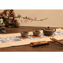 Fashionable Retro Table Runner Cotton Linen Tablecloth Cover for Home Dining Table Hotel Cafe Tea Table Mat