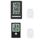 Wireless Thermometer with Indoor Outdoor Temperature and Humidity Display
