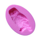 No-sticky Silicone Cake Fondant Mould Ice Kitchen Tool DIY Owl Shaped Soap Mold