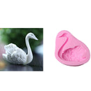 Swan Style Cake Mold Fondant Mould Cake Decorating Pastry Mold Baking Tray Pink