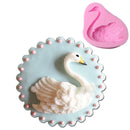 Swan Style Cake Mold Fondant Mould Cake Decorating Pastry Mold Baking Tray Pink
