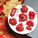 Chinese New Year "FU" Silicone Fondant Mold Cake Decorating Baking Mould