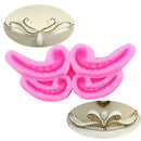 Royal Icing S Scroll Silicone Fondant Mould Cake Decor Sugarcraft Paste Mold