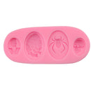 Spide Skull Silicone Cake Mould Fondant Sugar Chocolate Decorating Tool