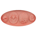 Spide Skull Silicone Cake Mould Fondant Sugar Chocolate Decorating Tool
