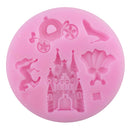 Castle Dress Silicone Cake Mould Fondant Sugar Chocolate Decorating Tool