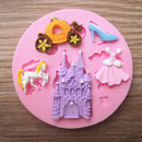 Castle Dress Silicone Cake Mould Fondant Sugar Chocolate Decorating Tool