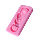 Belt Buckle Silicone Cake Mould Fondant Sugar Chocolate Decorating Tool