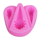 3D Shells Shape Silicone Soap Mold Fondant Cake Border Icing Baking Mould